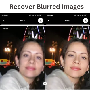 Recover Blurred Photos